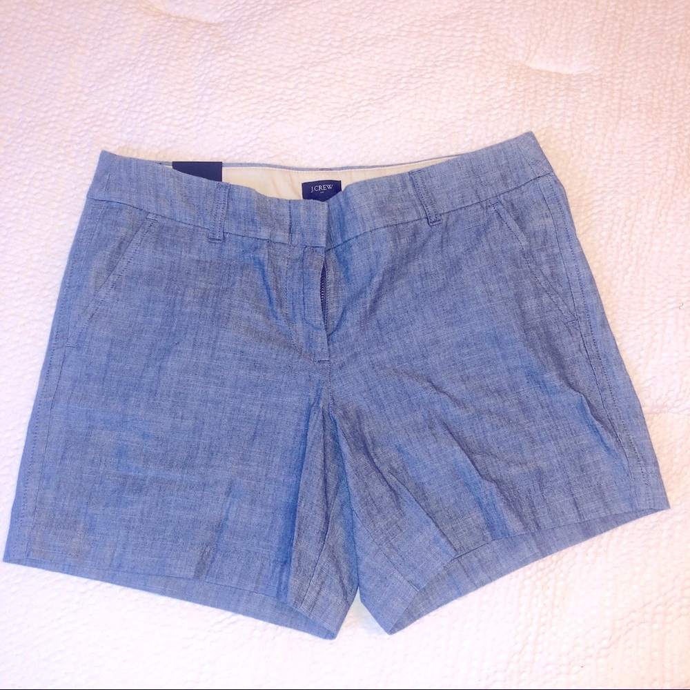 J. Crew Chambray Shorts
